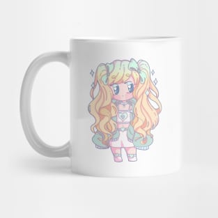 Pastel Chibi Girl Mug